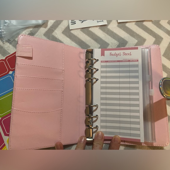 Iridescent Mini Budget Binder - Picture 3 of 6
